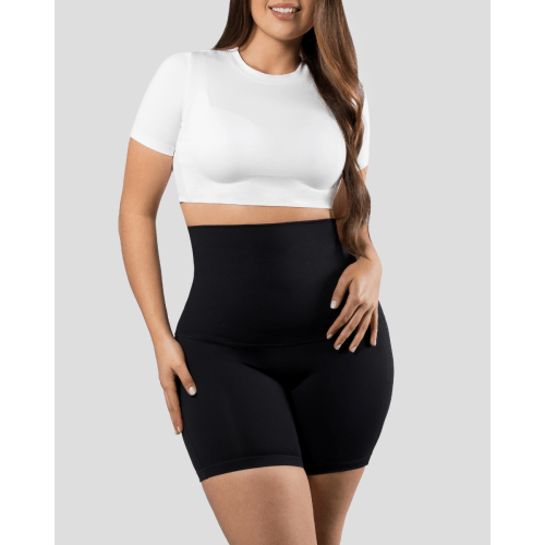 Postpartum Double Compression & Support Biker Shorts