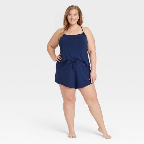 Women's Cloud Knit Tank Top and Shorts Pajama Set - Auden™