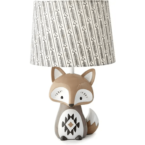 Levtex Baby - Bailey Table Lamp and Shade - Fox Lamp - Nursery Accessories - Measurements: 22 in. high and 6 in. Diameter