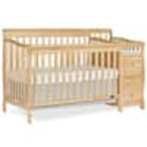 Dream On Me Brody Natural 5-in-1 Convertible Crib with Changer 620-N