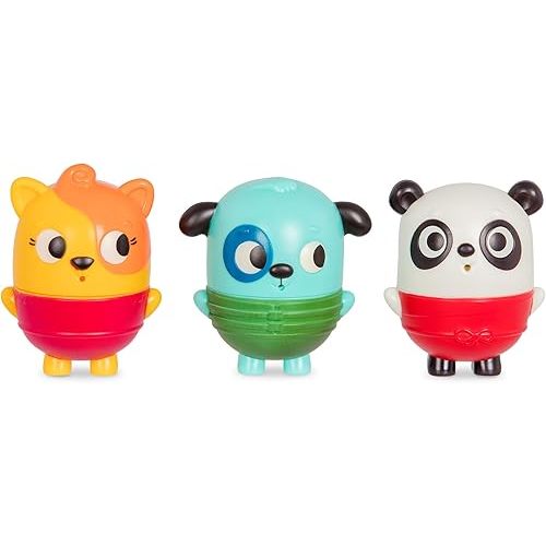 B. toys - Mold Free Bath Toys- Squish & Splash- Water Play & Bath time- Color-changing animals- easy cleaning bath toy- 6 months +