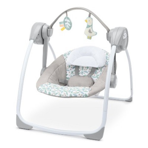 Ingenuity Comfort 2 Go Portable Swing - Endless Bloom - 0-9m