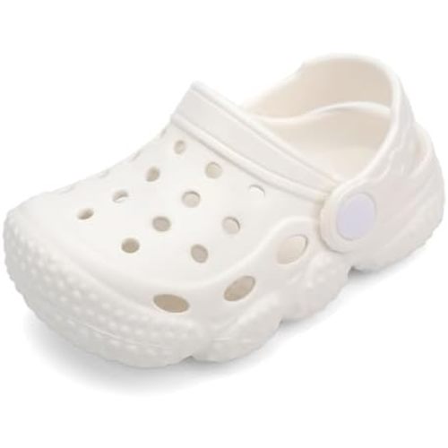 INMINPIN Baby Clogs Garden Shoes Newborn Infant Lightweight Breathable Beach Pool Sandals Non-Slip Baby Boys Girls Water Shower Summer Shoes Splay Naturally