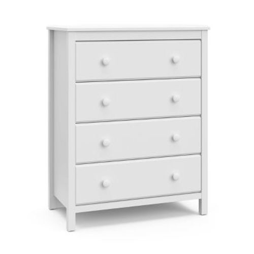 Storkcraft Alpine 4-drawer Dresser - White