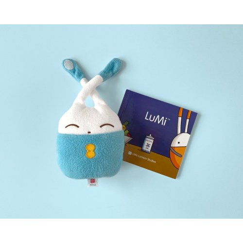 Shop LuMi Plush Nightlight Gift Set in Blueberry Online — Little Lantern
