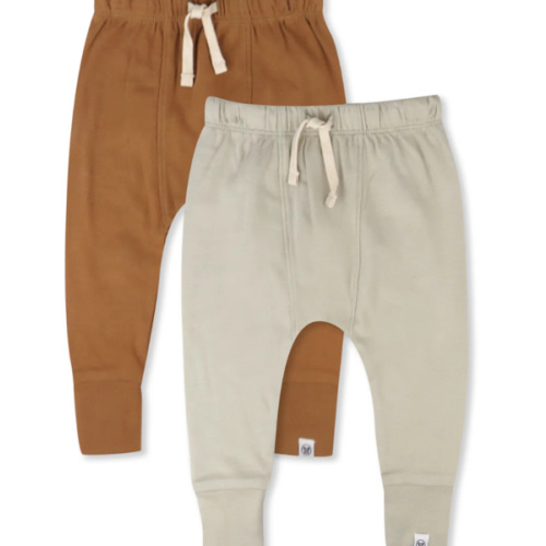 2-Pack Organic Cotton Honest Pants | Honest Baby Clothing