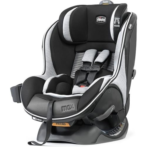 Chicco NextFit Max Zip Air | Convertible Car Seat| Rear-Facing Seat for Infants 12-40 lbs. | Forward-Facing Toddler Car Seat 25-65 lbs. | Baby Travel Gear
