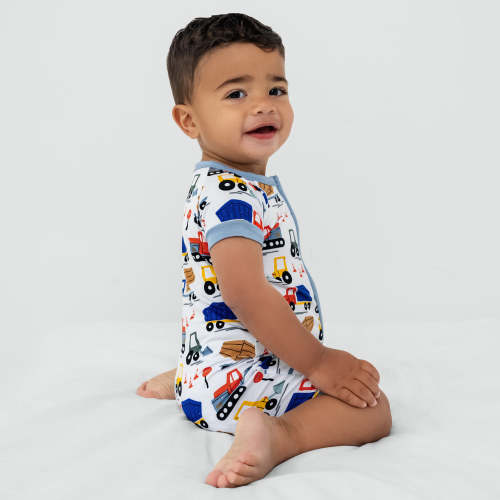 Construction Shorty Zippy - Little Sleepies