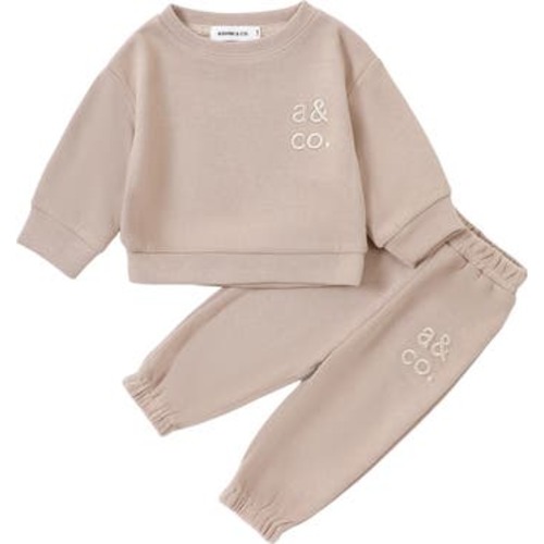 Sweatshirt & Sweatpants Set, 6-9 M