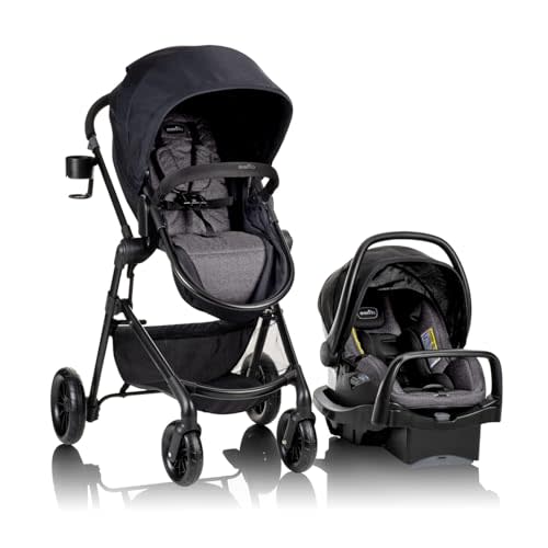 Pivot Modular Travel System with LiteMax Infant Car Seat (Casual Gray)