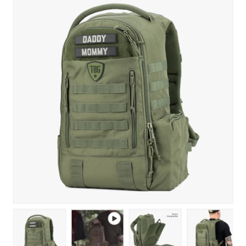 Daypack Tactical Diaper Bag Backpack® | Tactical Baby Gear®