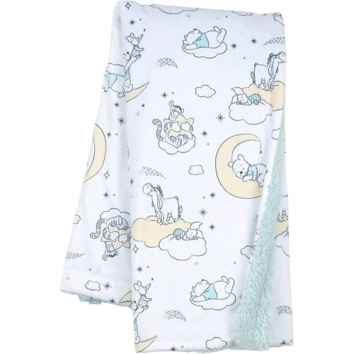 Lambs & Ivy Disney Baby Cozy Friends Winnie The Pooh Fleece Baby Blanket