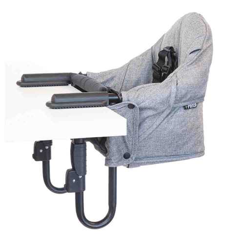 Guzzie + Guss - Perch Hook On Highchair - Salt + Pepper