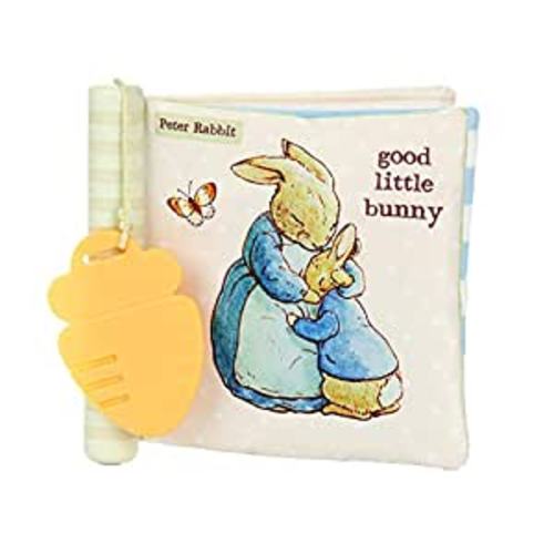 Beatrix Potter Peter Rabbit Soft Teether Book, 1 Count (Pack of 1)
