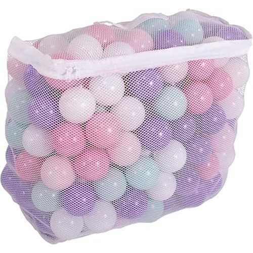 BalanceFrom Play Pit Balls, Kids Plastic Toy Balls for Playpen, Bounce House, or Pool