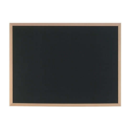 Staples Black Chalkboard, Oak Frame, 36" x 24"