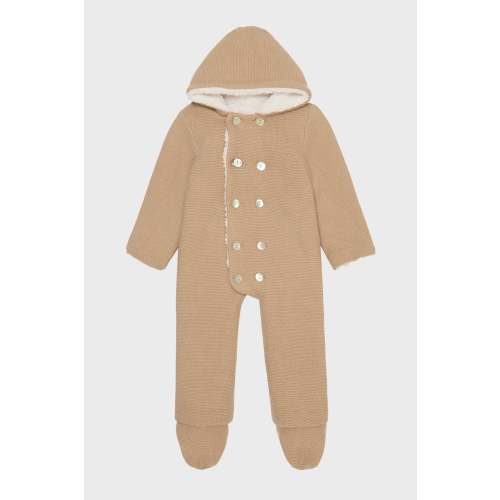 Camel Alejo Merino Baby Snowsuit