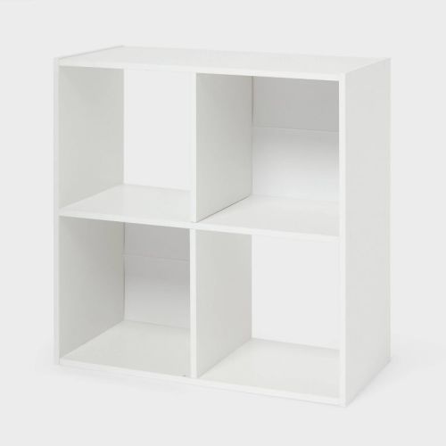 4-Cube Book Shelf White - Brightroom™