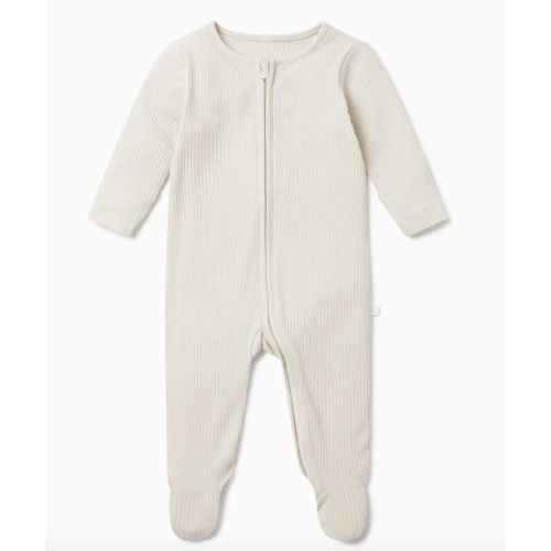 Peyton Zipper Sleeper - Ivory