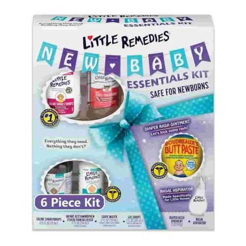 Little Remedies Baby Essentials Kit, 6-Piece