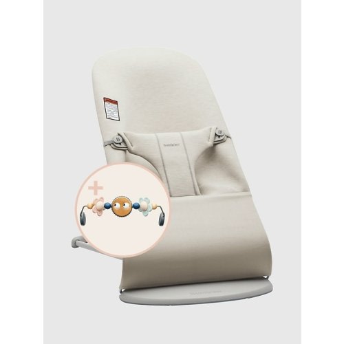 BabyBjorn 3D Jersey and Soft Toy Bouncer Bliss Bundle