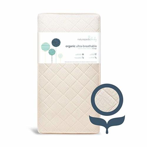 Naturepedic Organic Crib Mattress - 2-Stage - Organic Ultra Breathable