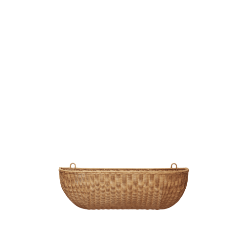Braided Wall Pocket - 75 x 25 - Natural