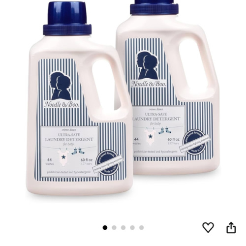 Noodle & Boo Baby Laundry Essentials Ultra-Safe Laundry Detergent