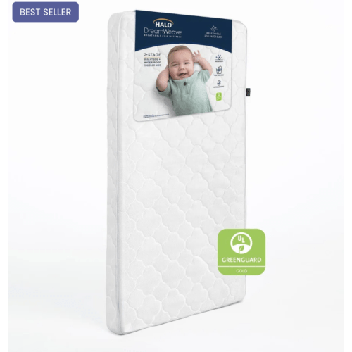 HALO DreamWeave Breathable Crib Mattress