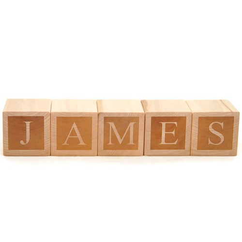 Personalized Wood Name Blocks Wooden Letter Block Letter Custom Blocks for Nursery decor, baby shower gift