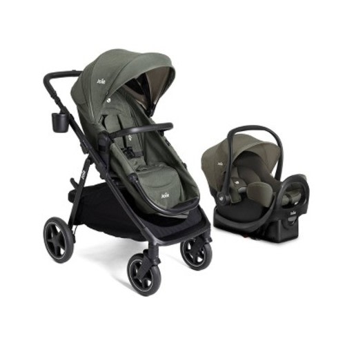 Joie Ginger LX and Rue Travel System - Evergreen