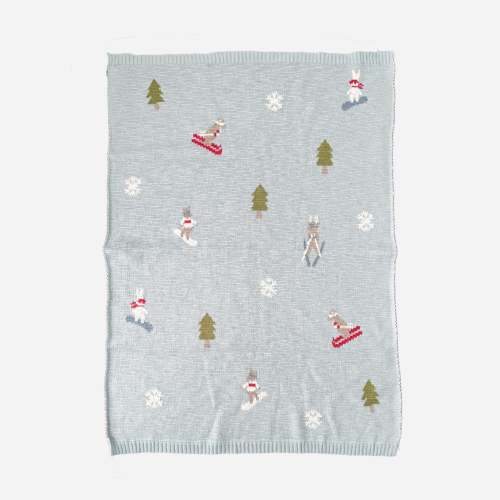 Cotton Blanket Ski