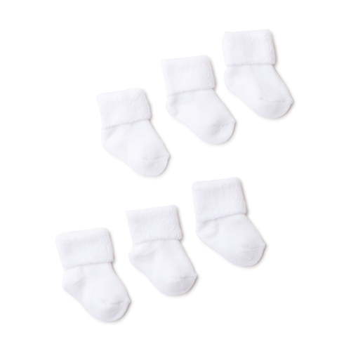Carter's Child of Mine Baby Folded Cuff Terry Socks, Sizes Newborn-6 Months