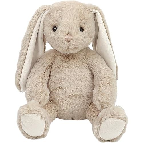 MON AMI Buffy The Bunny Plush Toy | 15" Soft Stuffed Animal | Elegant Nursery Décor & Cozy Companion | Plush Gift for Easter, Baby Showers, Birthdays & Home Accents