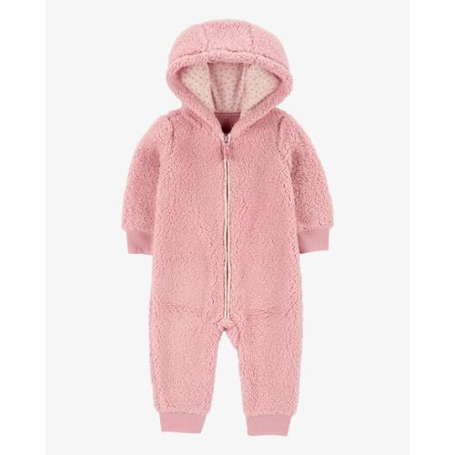 Baby Hooded Fleece Jumpsuit - Carter's | Carter's