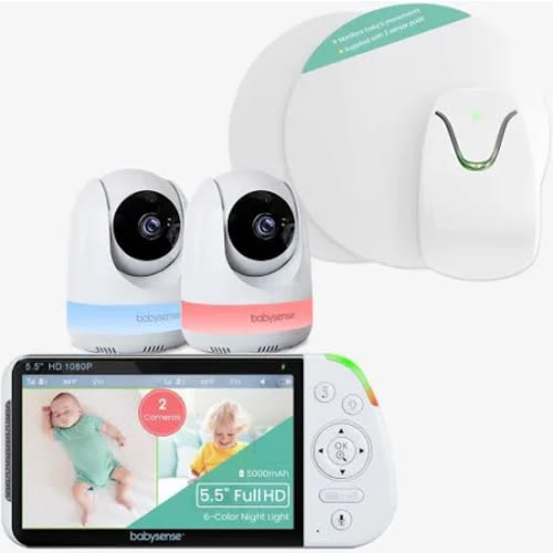 Babysense True Sleep: Best Baby Monitor with Camera & Breathing Movement Monitor
