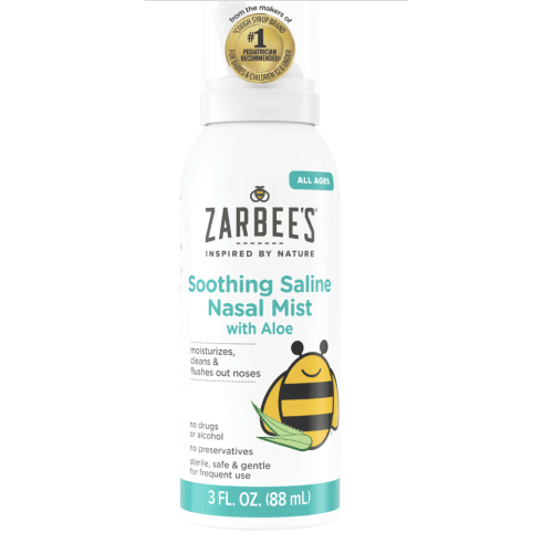 Soothing Saline Nasal Mist with Aloe