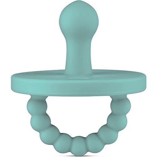 Ryan & Rose Cutie PAT Pacifier Teether (Bulb, Seaglass)