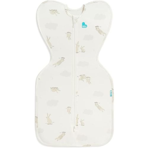 Love to Dream Swaddle Blanket for 0-6 Months Newborn Baby Boys Sleeping Bag with Armrests 1.0 TOG Provides Comfortable and Quiet Sleep (Newborn)