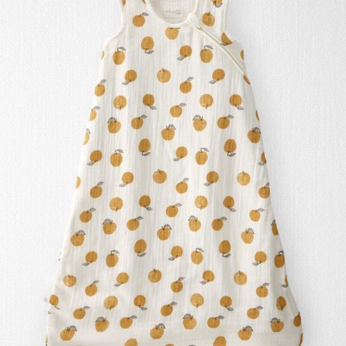 Orchard Print Baby Organic Cotton Gauze Zip Blanket | Carter’s Oshkosh Canada