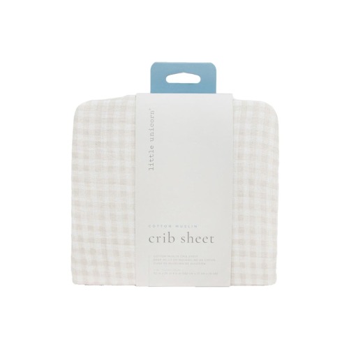 Cotton Muslin Crib Sheet