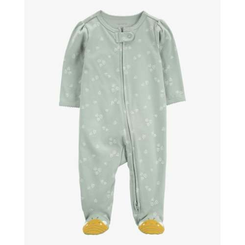 Baby Bee Zip 2-Way Zip Cotton Sleep & Play Pajamas - Carter's | Carter's