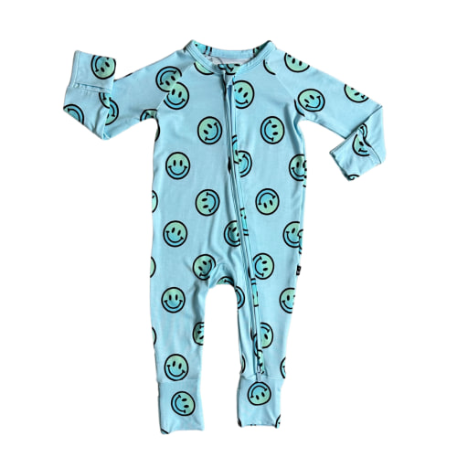 Ombré Smiles - Zippy Zipper Romper – August + Willow