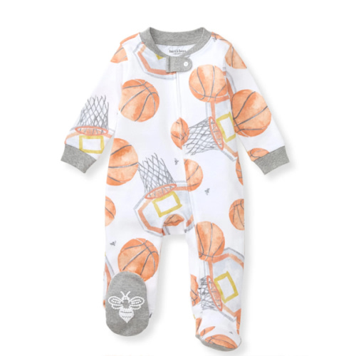 Basketball Organic Cotton Sleep & Play – Burt's Bees Baby
