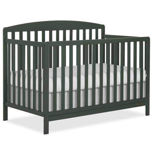 Dream On Me Odelle 5 in 1 Convertible Crib, Forest Green