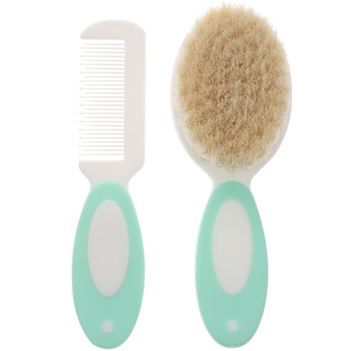 Wool Comb Baby Hair Brush and Comb Baby Grooming Tool Baby Comb Shower Scrubber Baby Wool Brush Child Baby
