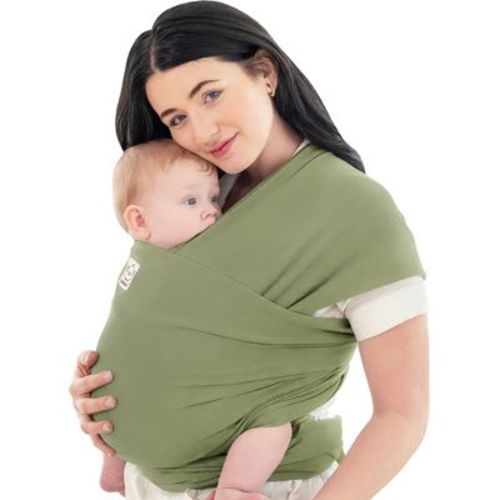 Keababies Original Baby Wraps Carrier, Baby Sling Carrier, Stretchy Infant Carrier For Newborn, Toddler (dusty Olive)