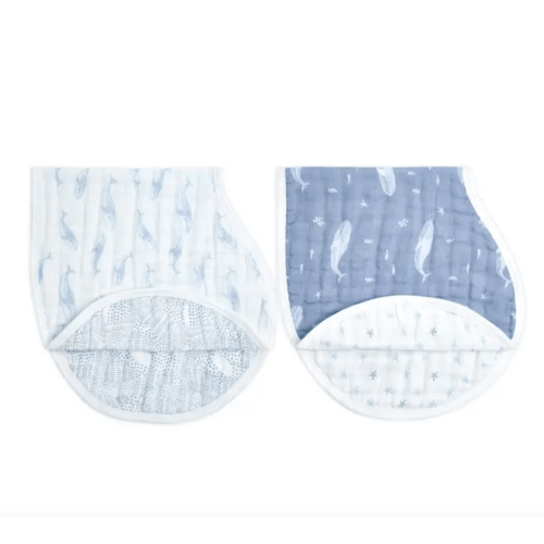 Oceanic Organic Burpy Bibs 2-Pack