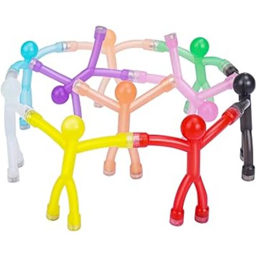 LOVIMAG 10Pcs Fridge Magnets Men, Cute Refrigerator Magnet Man,Fun Magnetic Toys Humanoid Magnet Toys for Kids,Colorful Magnetic People Magnets Adults for Locker, Office,Whiteboard Decorative