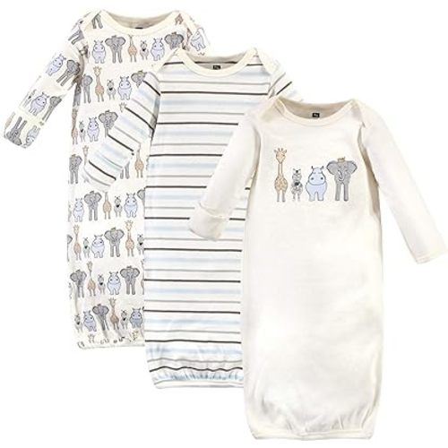 Hudson Baby Newborn Cotton Gowns